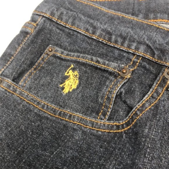VINTAGE MENS US POLO ASSN STRAIGHT JEANS 40x32 LIKE NEW 😎 - Picture 4 of 12